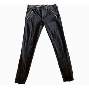 AG Adriano Goldschmied Women'sWillow Extreme Skinny Legging Jeans Black Size 29R